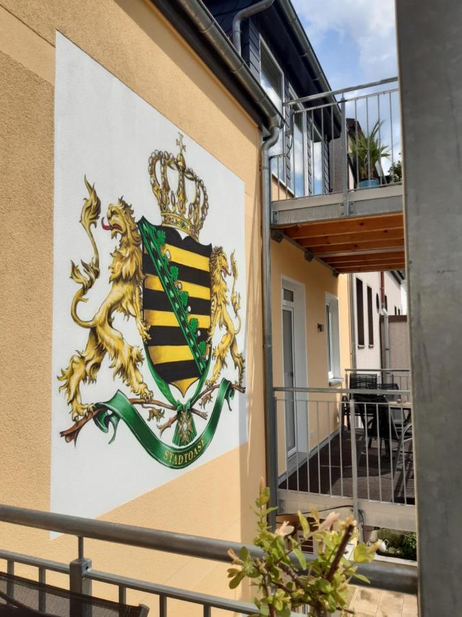 Stadtoase Geraeumige Gaestewohnungen Mit Balkon, Komfort, Modernitaet Und Ruhe, Fuer Monteure Geeignet, Free Wifi Frankenberg Extérieur photo